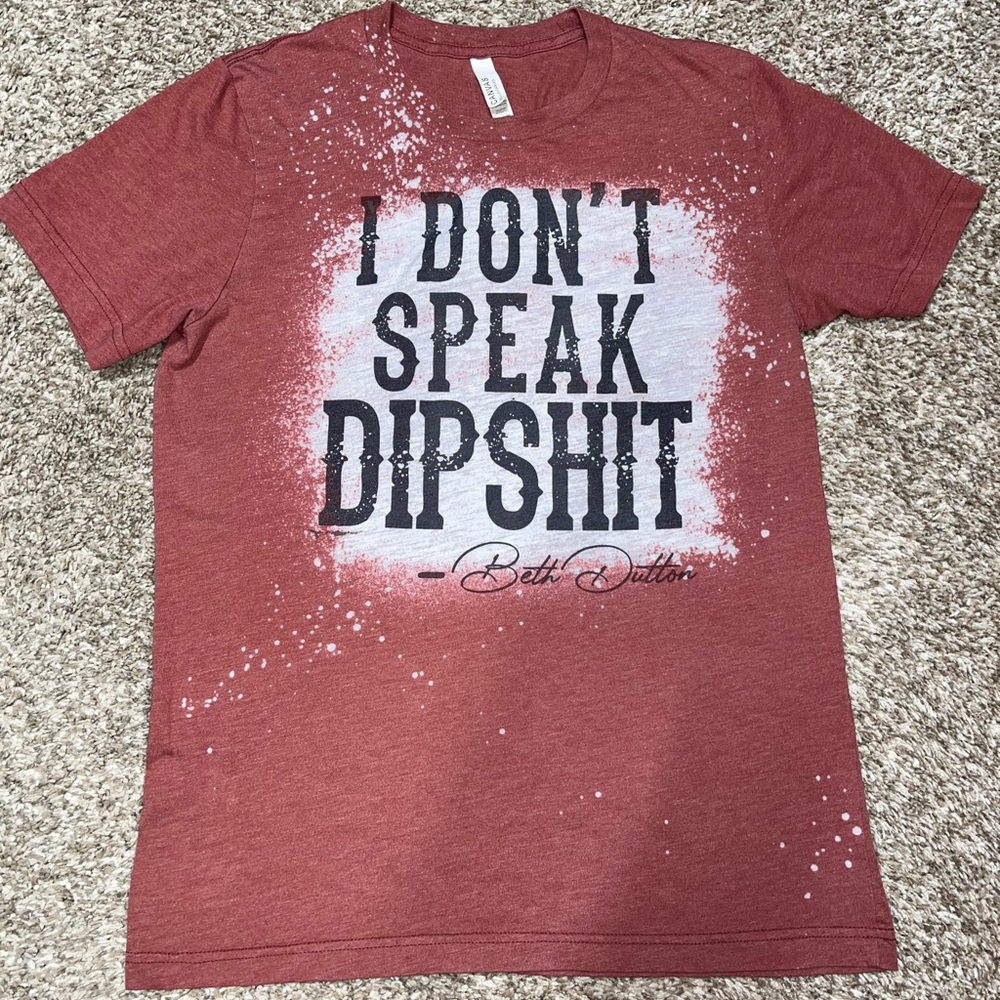 Bella Canvas Beth Dutton Bleached Shirt
